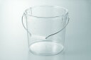 【送料無料】ENTEC エンテック PO-24A(透明) ポリカバケツ10L 本体