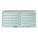 【送料無料】ドラパス テンプレート E205 総合楕円定規(極小)