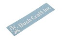 【送料無料】Bush Craft Inc. ブランドカッティングシート 298×70mm