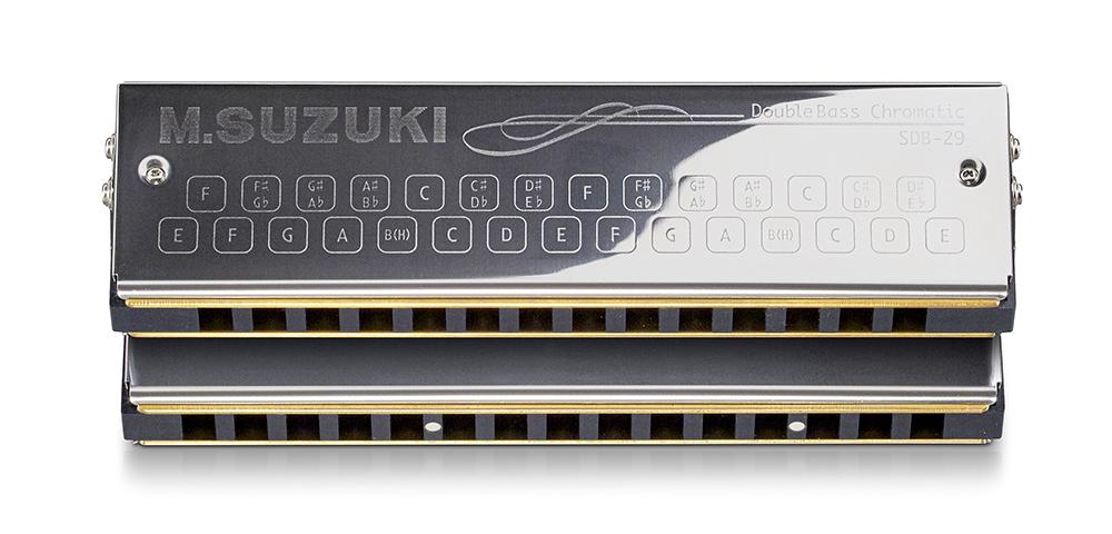 【送料無料】鈴木（スズキ)楽器 ダブルバスハーモニカ SDB-29V2
