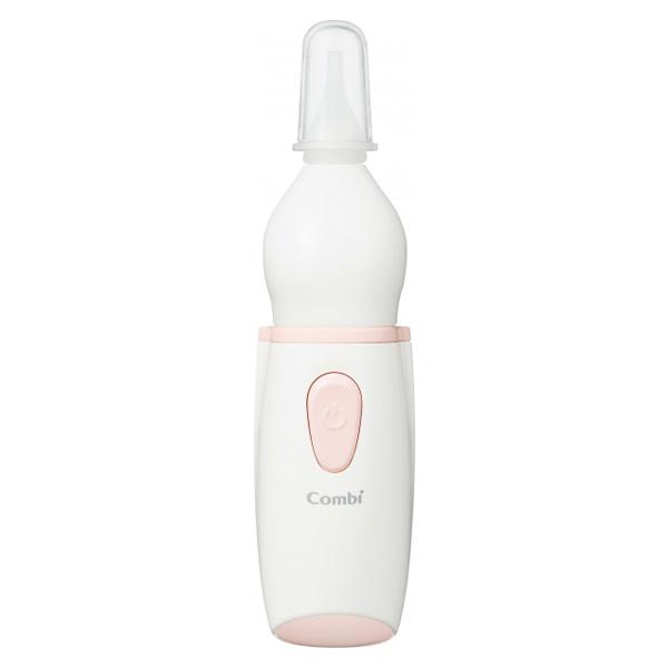静音設計と62kPaのしっかり吸引を実現したコンビの「電動鼻吸い器C-62」は、シーンに合わせて選べる2種類のやわらかノズルで赤ちゃんの鼻水を吸い出します。キャップ付きで、持ち運びもラクラクなコンパクトタイプの鼻吸い器は、ママ・パパにも使いやすく、新生児の赤ちゃんにも安心です。商品区分管理医療機器届出番号:228AFBZX00140000サイズ個装サイズ：15.4×4.2×7cm重量個装重量：400g素材・材質本体:ABSカップ:ポリカーボネイトノズル:シリコーンゴムキャップ:メタクリルスチレン仕様単3形アルカリ乾電池2本使用（別売）対象月齢:新生児〜（体重2.5kg以上かつ在胎週数37週以上のお子さま）セット内容●電動鼻吸い器:1個●取扱説明書:1部（品質保証書付き・保証期間1年）●しっかりノズル:1個●そっとノズル:1個（開封時装着）●医療機器添付文書:1部生産国中国広告文責:三山木子有限会社Tel 06-6345-7927製造（販売）者情報製造販売元:株式会社 TRアンドK発売元:コンビ株式会社fk094igrjs
