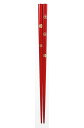 【送料無料】イシダ 箸 一双 梅花紋 ※ 21.5cm 38642