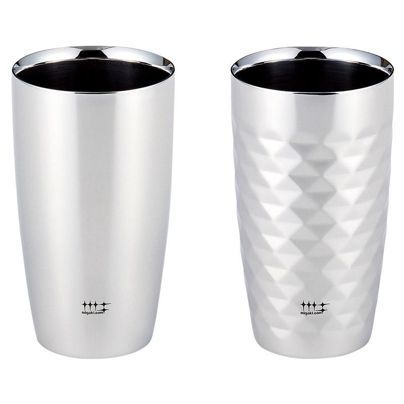 【送料無料】磨き屋シンジケート 二重タンブラー2P YJ1461 22403105