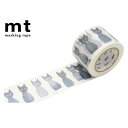 【送料無料】マスキングテープ mt ミナペルホネン kuro-neko 幅35mm×10m MTMINA36(3)