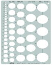 【送料無料】 ドラパス テンプレート E219 楕円定規 55゜ NO.1 31219