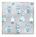 【送料無料】 MOOMIN マイクロファイバーふきん 30×30 3P スナフキン