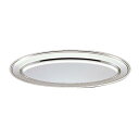 【送料無料】 三宝産業 UK 18-8菊渕魚皿 32インチ AH3029