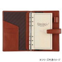 【送料無料】レイメイ藤井 ダ・ヴィンチ システム手帳 聖書サイズ ブラウン DB3006C