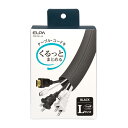 【送料無料】ELPA クロスモール CM-L015(BK)