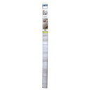【送料無料】DECO SHEET 貼ってはがせる装飾シート (約80cm×200cm) ホワイトウッド柄 DEC-07 IV・アイボリー(4)
