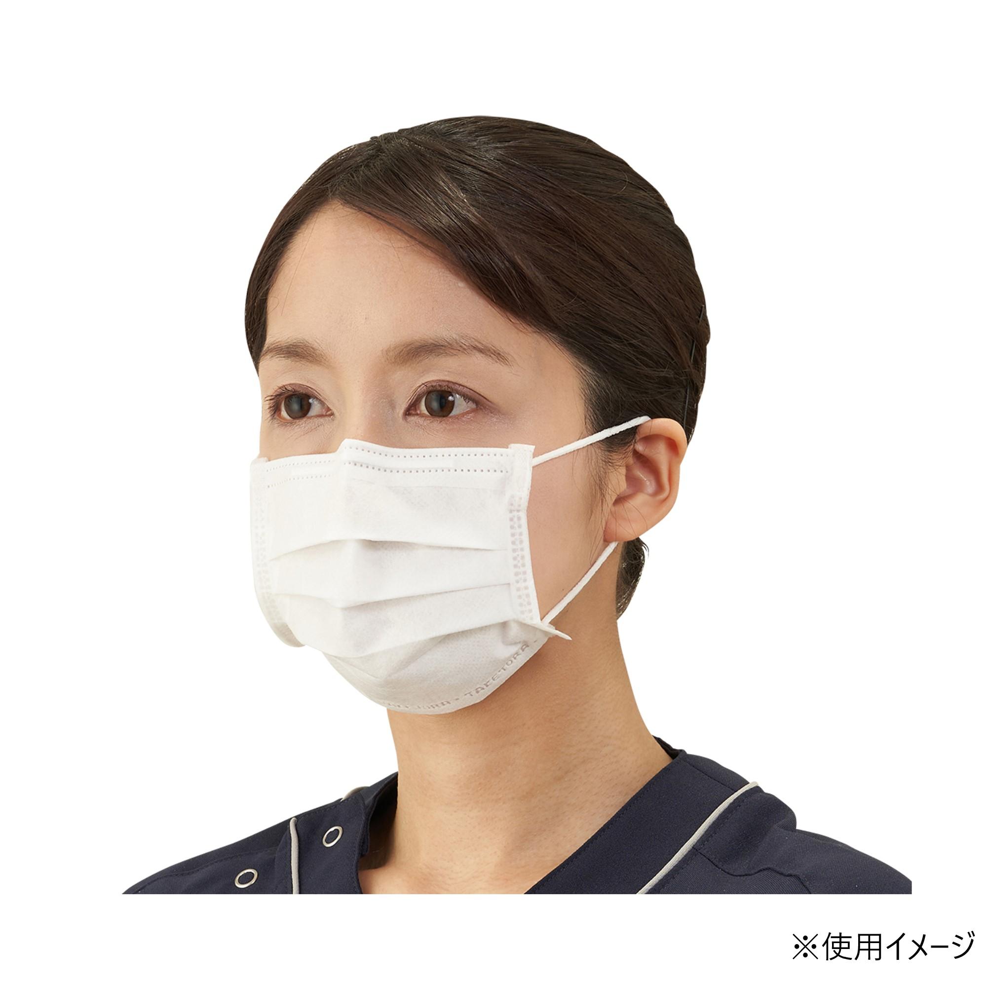 【送料無料】サージマスクTC ホワイトS 50枚入 076106