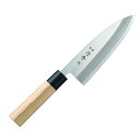 【送料無料】富士カトラリー 刀秀作 モリブデンバナジウム鋼和包丁 出刃165mm FC-361