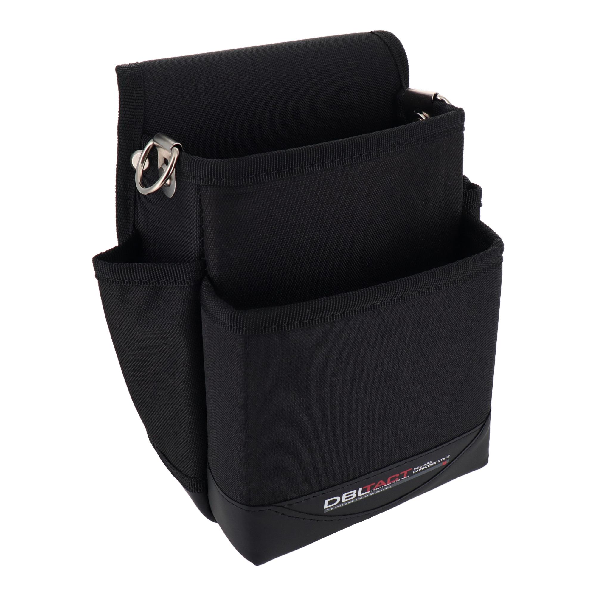 【送料無料】 DBLTACT 2段腰袋 DTM-02S-BK 582801