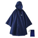 【送料無料】OUTDOOR PRODUCTS ポンチョ L ネイビー 06003192