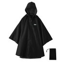 【送料無料】OUTDOOR PRODUCTS ポンチョ L ブラック 06003192