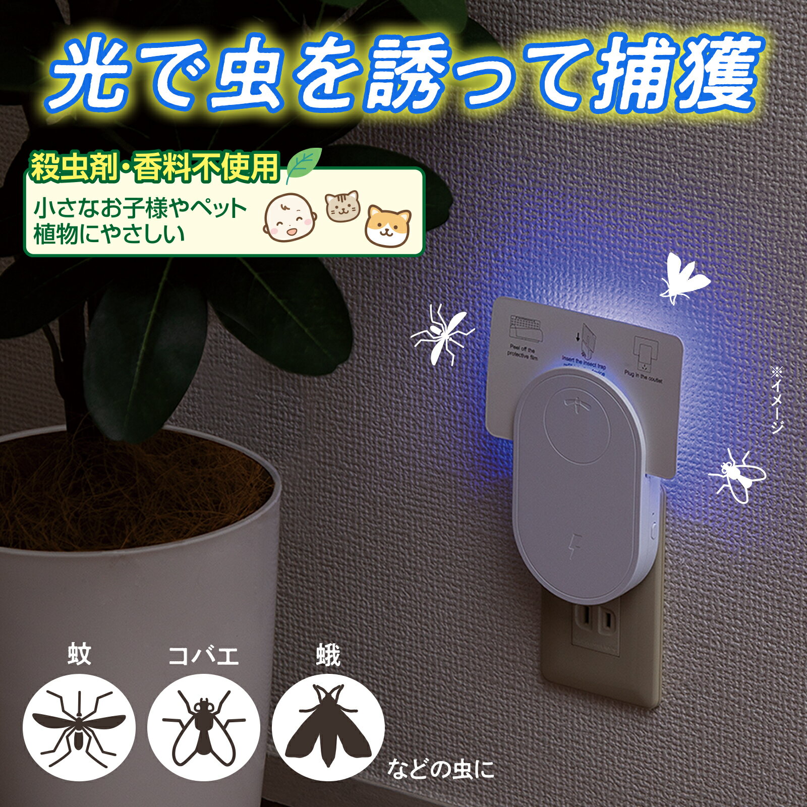 楽天市場】ライトトラップ 昆虫採集の通販