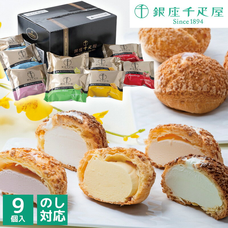 銀座千疋屋 銀座プレミアムシューアイス 9個入 PGS-506 アイスクリーム ギフト 高級スイーツ シューアイス 詰め合わせ フルーツアイス 洋菓子 内祝い お中元 お歳暮 送料無料[ty] tuhanpark-10088186 通販パーク 生活用品店 パッケージ画像