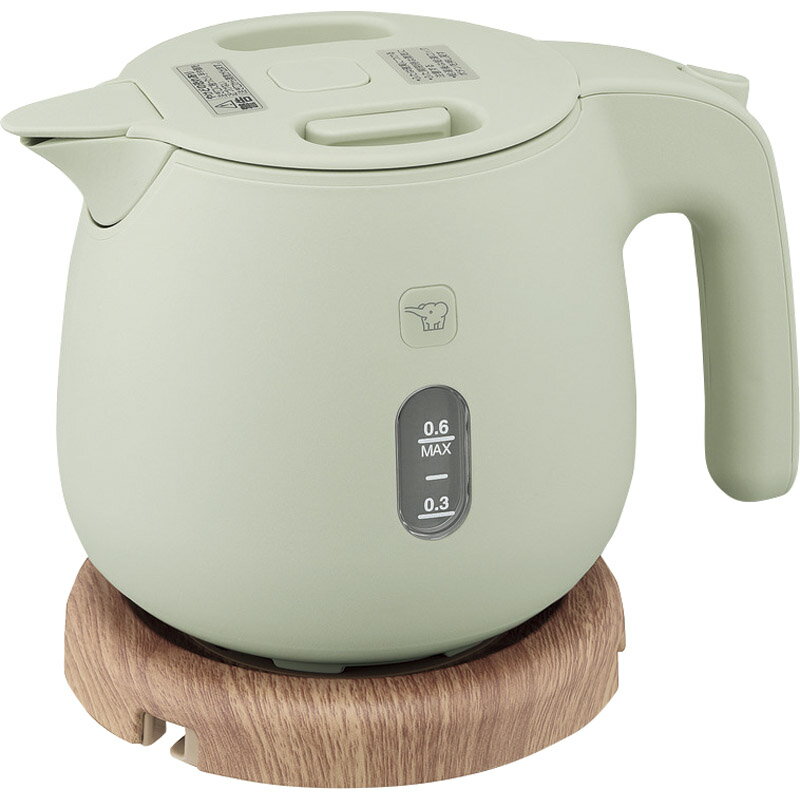 象印 電気ケトル 0．6L ダスティグリーン CK-SA06-GZ[tr]
