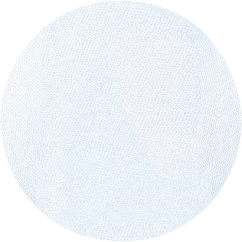 ソフトマウスパッド　ラウンド　ホワイト TS-1798-044[tr]