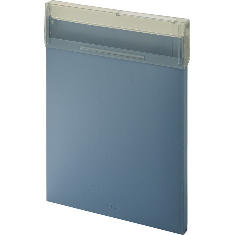 リヒトラブ コングレスケース(縦型) スレートブルー A2072-11