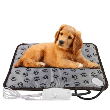 ペット用ホットカー ホットマット 防水犬&猫 ヒーターマット ペット用ヒーター 電気毛布 犬 猫 小動物対応 暖房器具 寒さ対策 過熱保護 2段階温度調節 省エネ 噛み付き防止 45×45cm