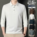 【50円クーポン配布中!】 ポロシャツ 長袖 長袖ポロシャツ メンズ ゴルフシャツ ゴルフウェア 春 夏 秋 トップス カジュアル POLO 大きいサイズ 春 ...