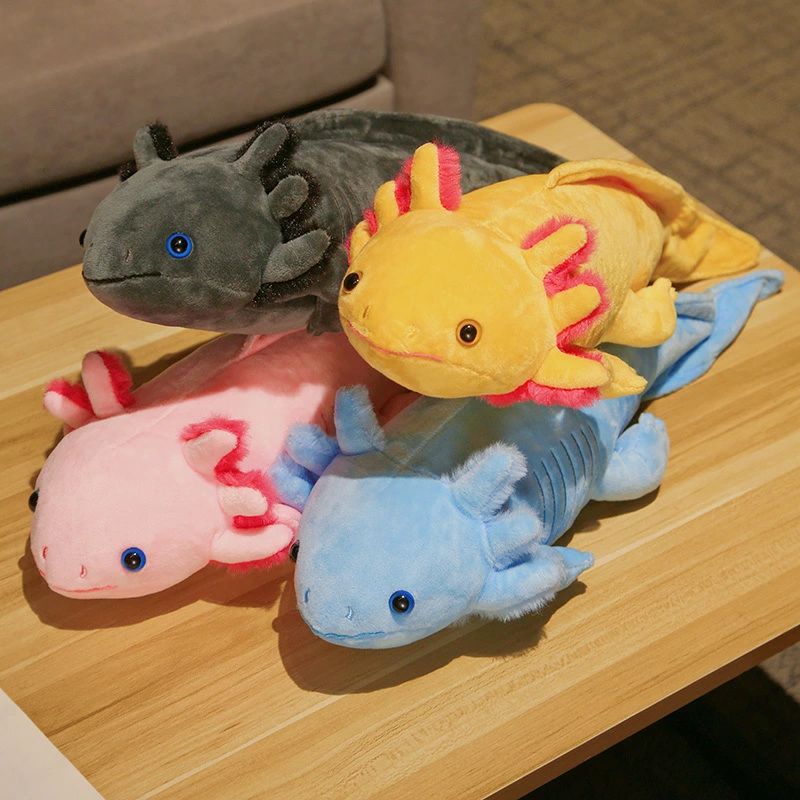 【50円クーポン配布中!】 ウーパールーパー 六角イモリ ぬいぐるみ 子供 イモリ ウーパールーパー 動物 抱き枕 ベッド 玩具 ふわふわ もこもこ 女の子 男の子 かわいい ギフト 出産祝い おもちゃ インテリア アカハライモリ トレンド 海洋生物 プレゼント 大きい キッズの商品画像 3
