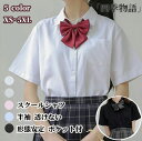 【200円クーポン配布中!】 スクールシャツ 半袖 女子 大きいサイズ 透けない 開襟 女子制服 ワイシャツ yシャツ 形態安定 A体 標準体 女子用シャツ ポ...
