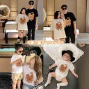 親子ペア tシャツ ペアルック 親子コーデ ベビー服 ロンパース 綿 可愛い 子供服 赤ちゃん カバーオール 女の子 男の子 パパ ママ 夏 Tシャツ 半袖 ペアTシャツ 兄弟お揃い リンクコーデ キッズ ジュニア ベビー 服 新生児 ベビー服 新生児服 出産祝い プレゼント