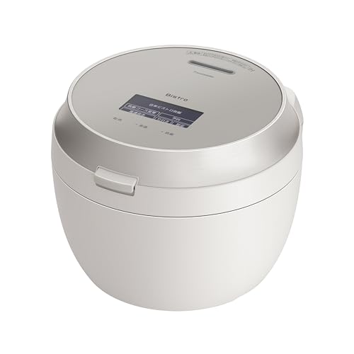 パナソニック 炊飯器 5.5合 最高峰モデル ビストロ 匠技AI 加圧熱風ポンプ搭載 お手入れ部品2点 ライトグレージュ SR-V10BB-H
