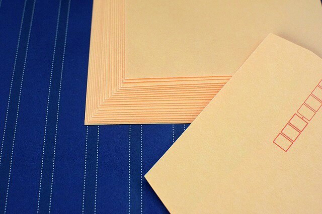 長4封筒 オレンジ70g L貼/ 1,000枚