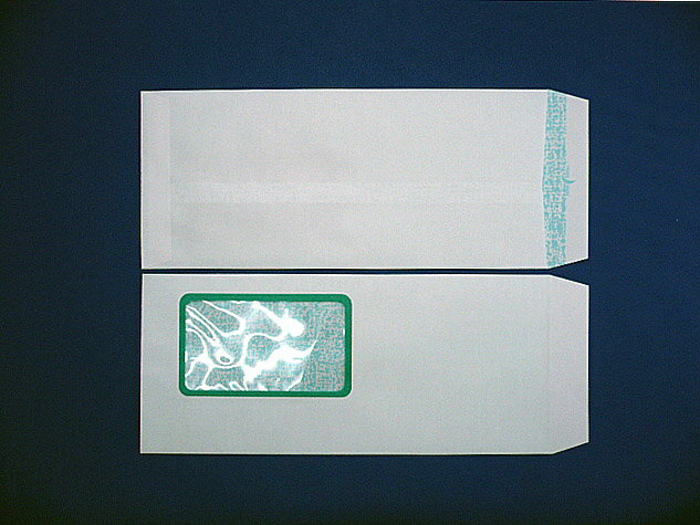 長4封筒 窓付 ホワイト80g 地紋入り 1,000枚