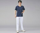 ★ポイント最大8倍★【全国配送可】-メンズジップスクラブ BL ダークネイビー フォーク 型番7028SC-17 JAN4571205599621 asn8-6834-05 -【医療・看護用機器】