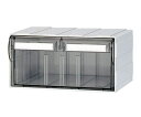 ★7/19-26 P最大27倍★【全国配送可】-カセッター A5サイズ以下(W248×D192×H125mm)引出1段 クリアー サカセ 型番 HA5-071 JAN 4948349109649 aso 0-2489-01 ●在庫品 納期約 3営業日-【医療・研究機器】(4)