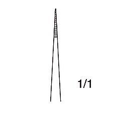 ★ポイント最大16倍★【全国配送可】-マイクロピンセット 直 無鈎 溝付き 110mm YDM 型番 DB28S 　JAN 4963931833597 aso 0-9357-02 ●在庫品 納期約 3営業日-【医療・研究機器】 2