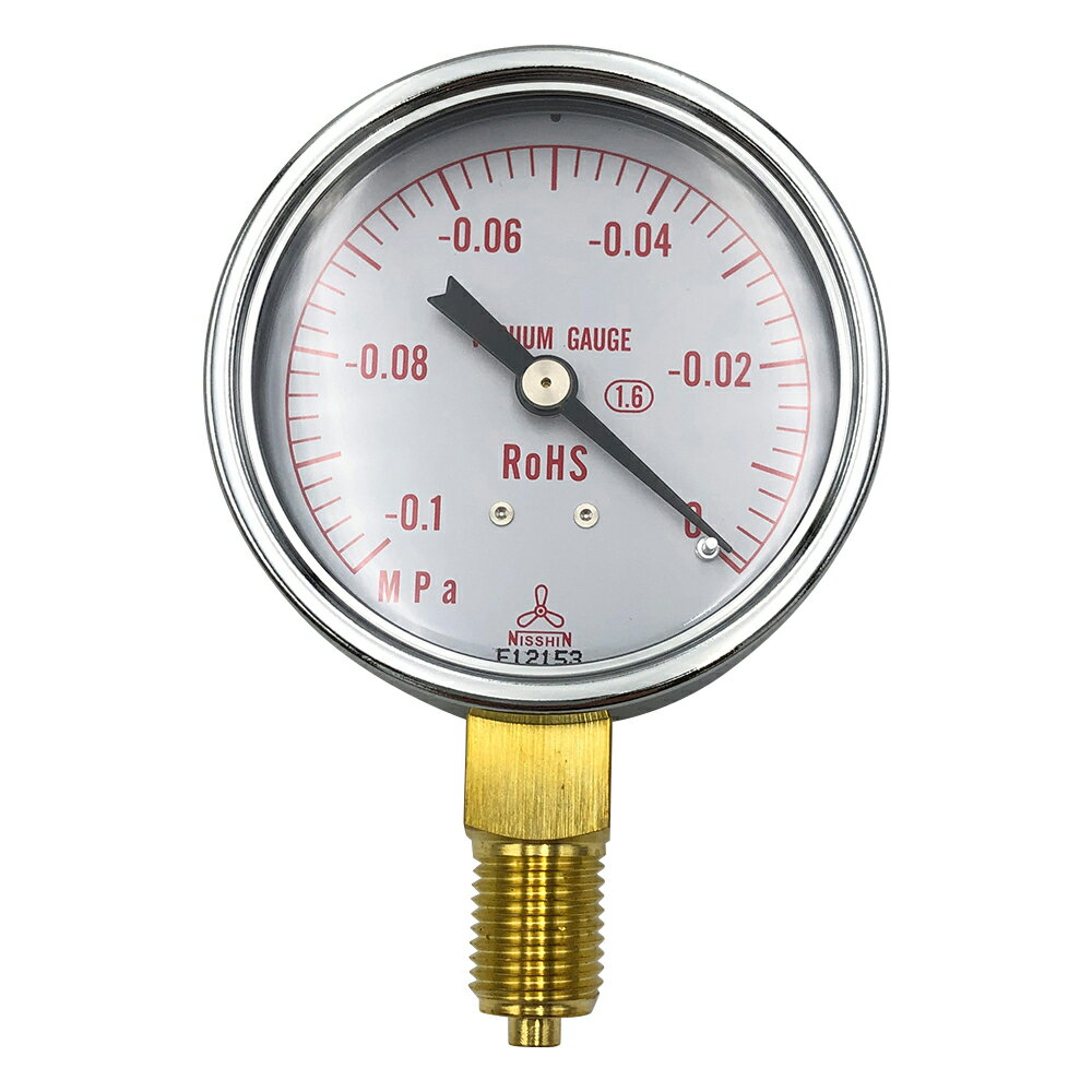 ★ポイント最大16倍★【全国配送可】-真空デシケーター用真空ゲージ アズワン 型番 - 　JAN 456011175343..