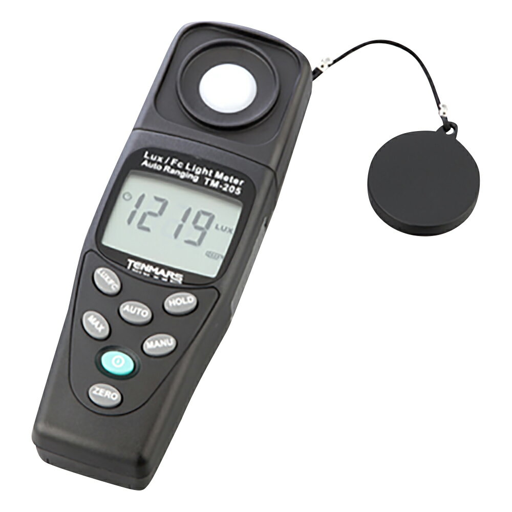 ★ポイント最大16倍★【全国配送可】-照度計 Tenmars 型番 TM-205 　JAN 4560111737395 aso 1-1633-01 ●在庫品 納期約 3営業日-【医療・研究機器】
