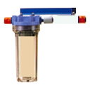 ★ポイント最大16倍★【全国配送可】-カートリッジ純水器用フィルターハウジングセット 栗田工業 型番 F型 aso 1-3134-11 ●お取寄品 納期約 13...