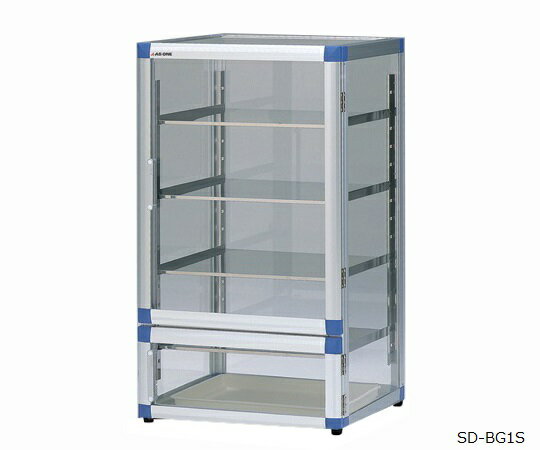 ★ポイント最大16倍★【全国配送可】-スタンダードデシケーターBG　574×523×1020mm　ステンレス棚　ゴム..