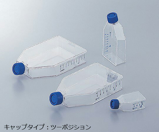 ★ポイント最大16倍★【全国配送可】-イージーフラスコ 25cm2（ツーポジションキャップ）1箱（10個×20包入） Thermo　Scientific　Nunc 型番 156340 　JAN 4589488353205 aso 1-7365-01 ●在庫品 納期約 3営業日-【医療・研究機器】