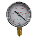 ★ポイント最大16倍★【全国配送可】-汎用圧力計A形 φ60 G1/4B-0.1 その他 型番 - aso 1-7465-10 ●在庫品 納期約 3営業日-【医療・研究機器】(4)