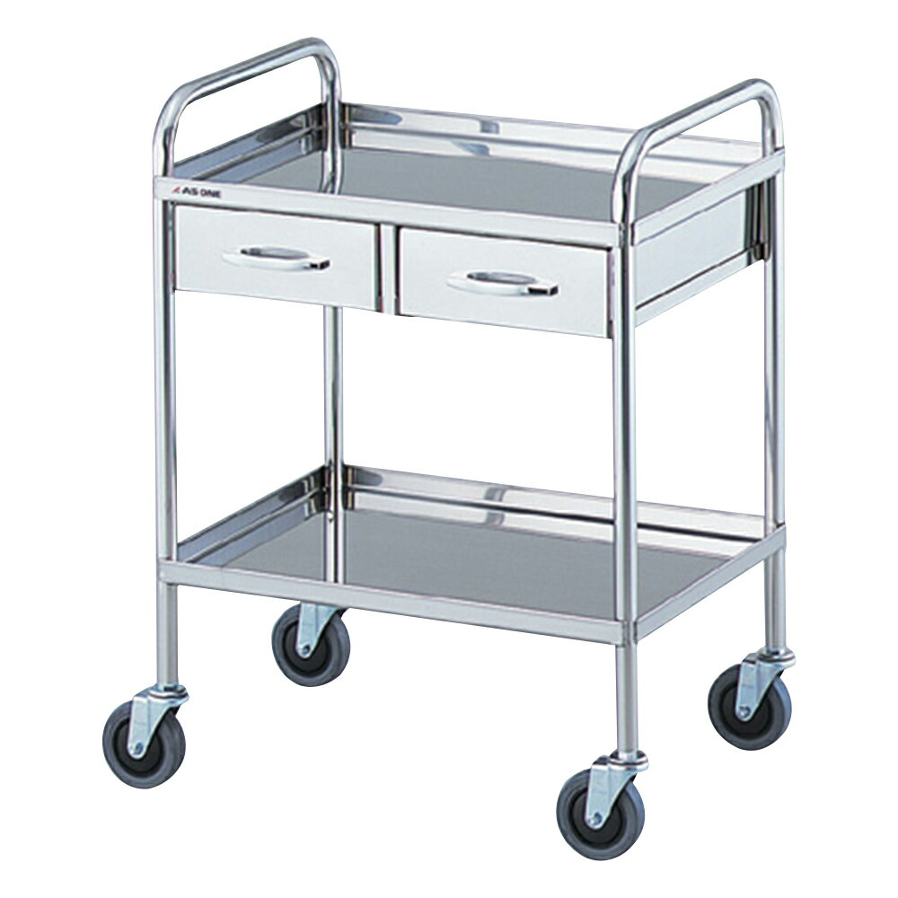 ★ポイント最大16倍★【全国配送可】-サイレントラボカート アズワン 型番 2段 　JAN 4562108473989 aso ..