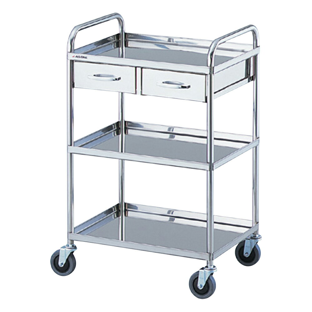 ★ポイント最大16倍★【全国配送可】-サイレントラボカート アズワン 型番 3段 　JAN 4562108473996 aso ..