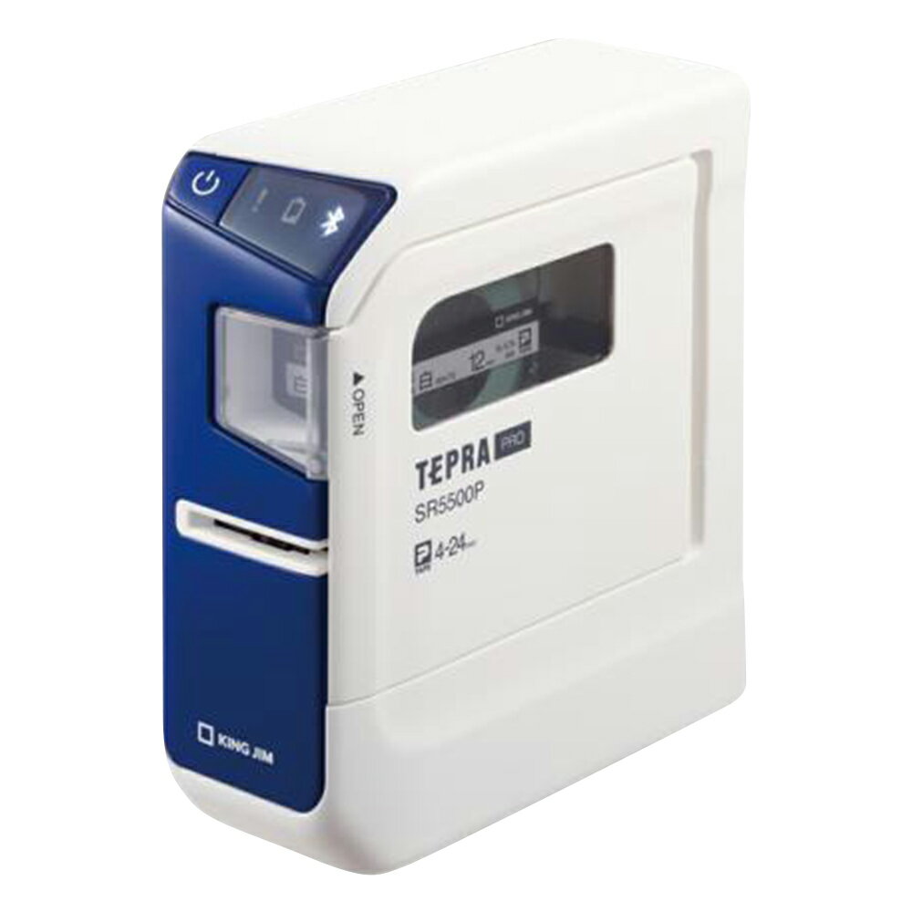 ★ポイント最大16倍★【全国配送可】-ラベルプリンター　テプラPRO キングジム 型番 SR5500P 　JAN 4971660772315 aso 1-9144-12 ●在庫品 納期約 3営業日-【医療・研究機器】