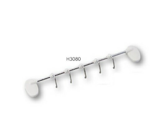 ★ポイント最大16倍★【全国配送可】-ハイパワーマグネットフック　300×50×33mm　1組 ニトムズ 型番 H308..