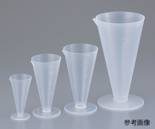 ★ポイント最大16倍★【全国配送可】-液量計（円錐型）　100mL Kartell 型番 422 　JAN 8058967015829 aso 1-9964-01 ●在庫品 納期約 3営業日-【医療・研究機器】