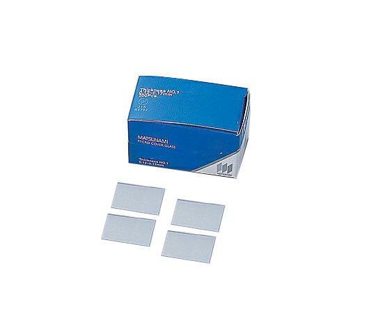 ★ポイント最大16倍★【全国配送可】-マツナミカバーグラス（No.1）　30×40mm　500枚入 マツナミ 型番 - 　JAN 4946247003212 aso 2-176-..