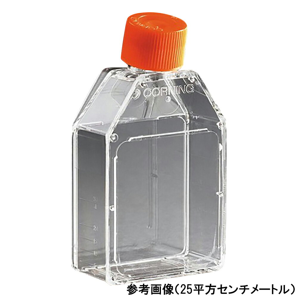★ポイント最大16倍★【全国配送可】-細胞培養用フラスコ（プラグシールキャップ/カントネック）75cm2 1..
