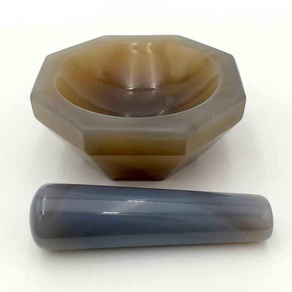 ★ポイント最大16倍★【全国配送可】-メノー乳鉢(浅型)　φ55×φ70×13mm　乳棒付き ア...