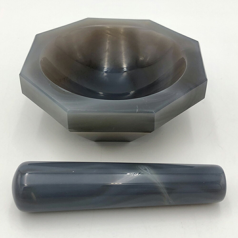 ★ポイント最大16倍★【全国配送可】-メノー乳鉢(浅型)　φ90×φ110×26mm　乳棒付き ア...